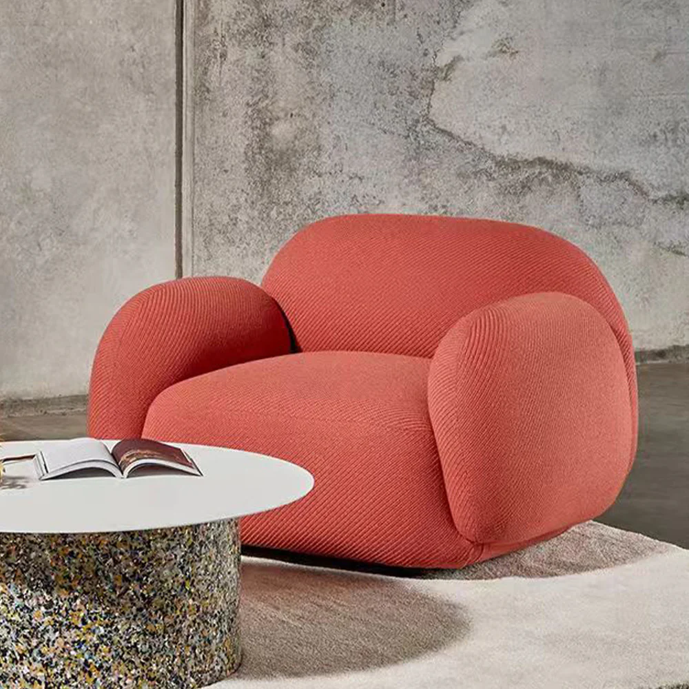 LIVARA EC1039 Wooden Frame High-Resilience Foam Leisure Chair - Image 3