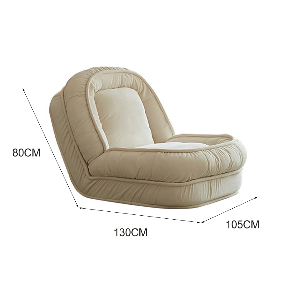 LIVARA EC1163 Fabric Upholstery Fixed Legs Leisure Chair - Image 6