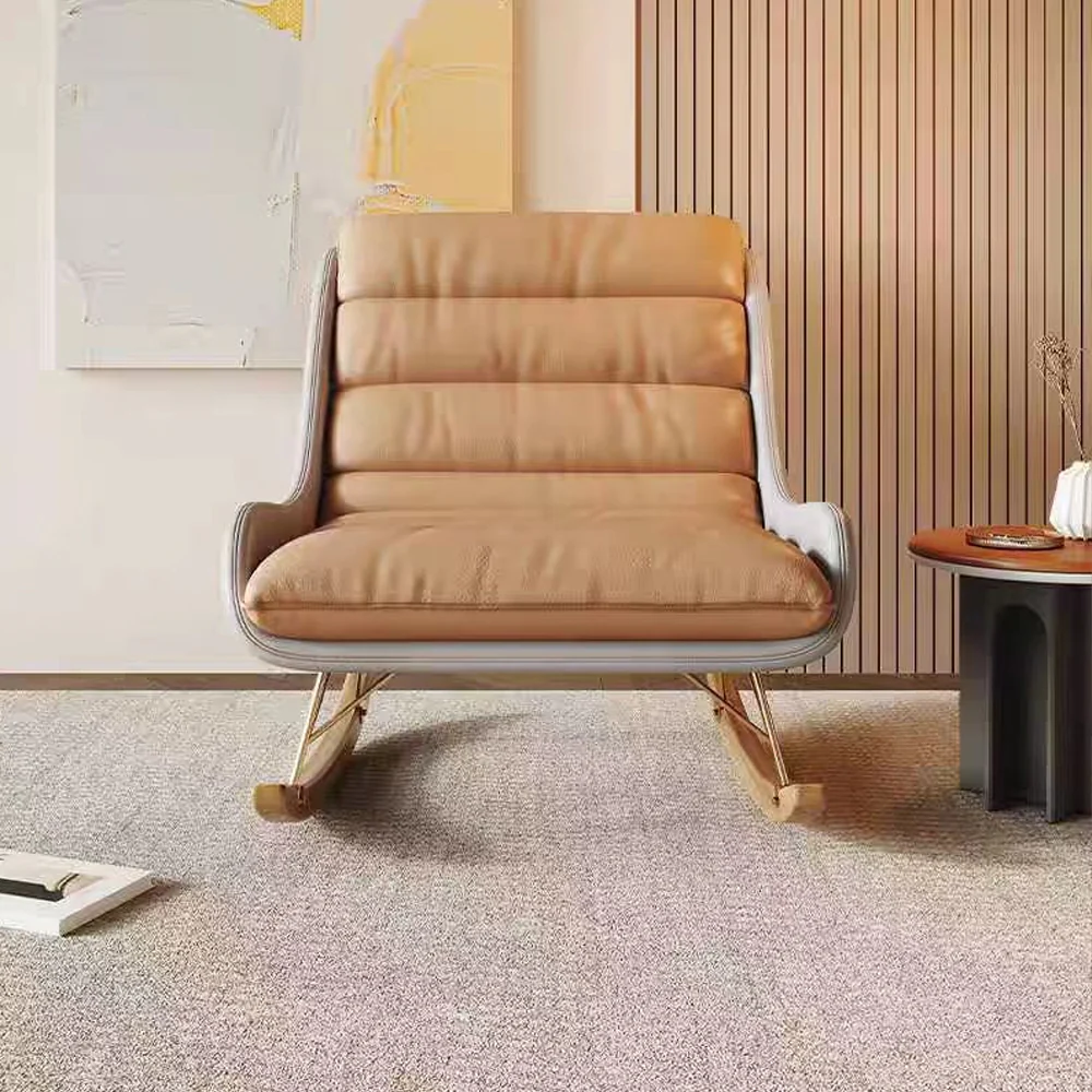 LIVARA EC1178 Minimalist Style Carbon Steel Frame Leisure Chair - Image 4