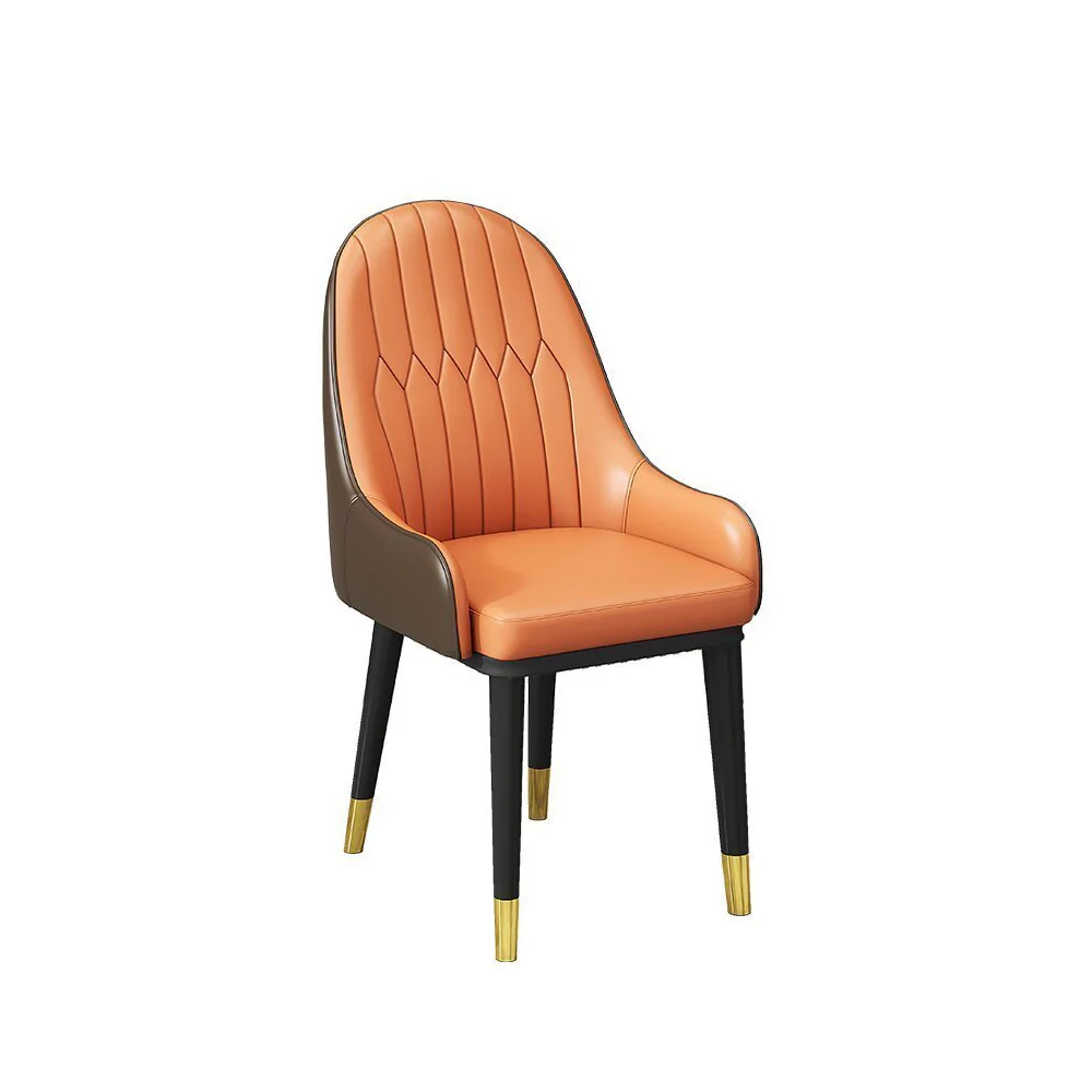 LIVARA DC1134 Modern Light Luxury Style Dining Chair Solid Wood Frame