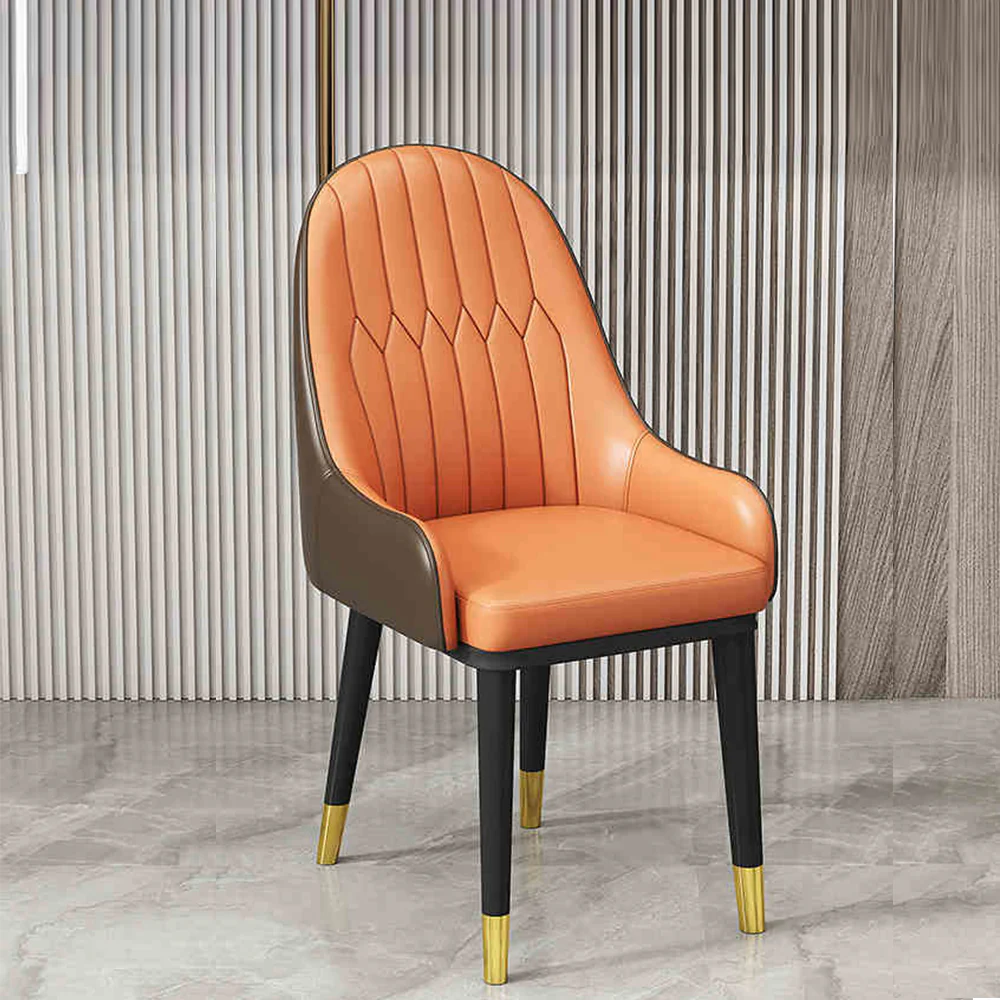 LIVARA DC1134 Modern Light Luxury Style Dining Chair Solid Wood Frame - Image 2