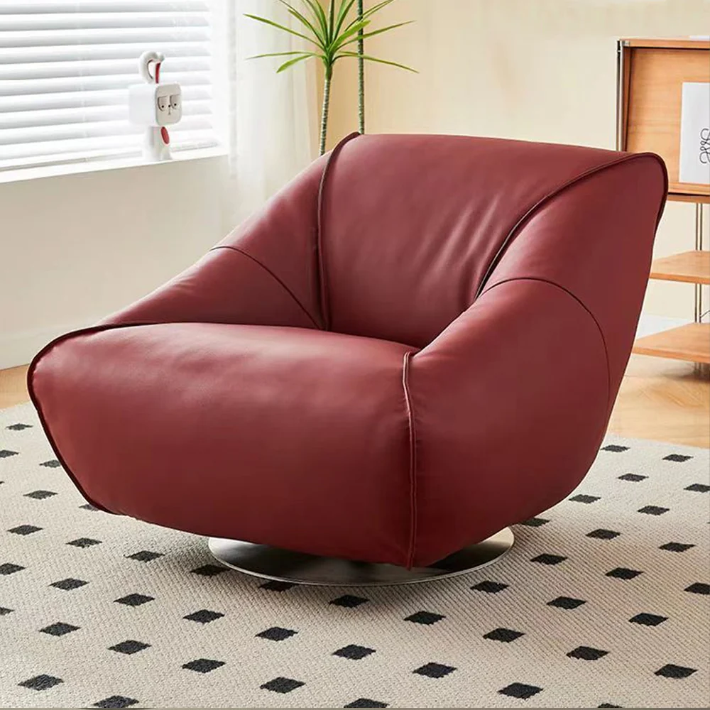 LIVARA EC1242 Faux Leather Leisure Chair - Image 3