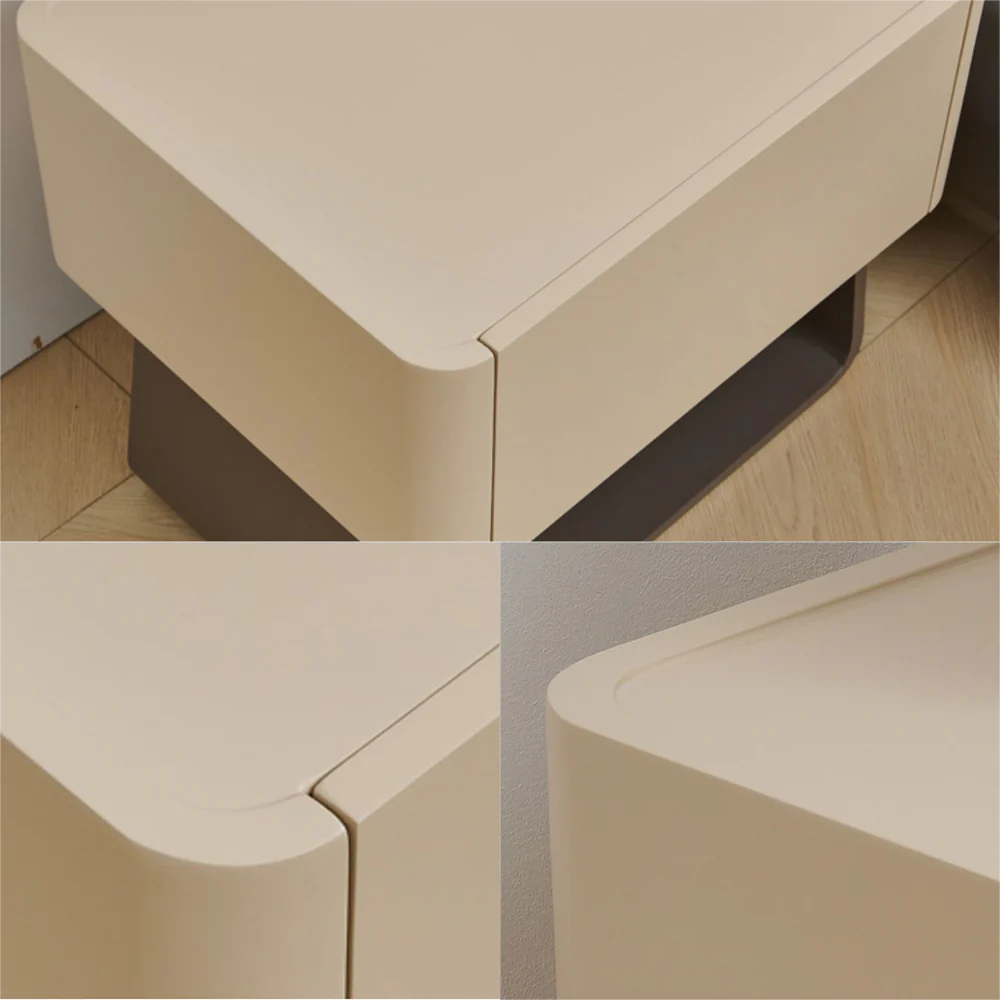 LIVARA NT1007 Modern Minimalist Style Bedside Table With Simple Storage And Small Side Table - Image 7