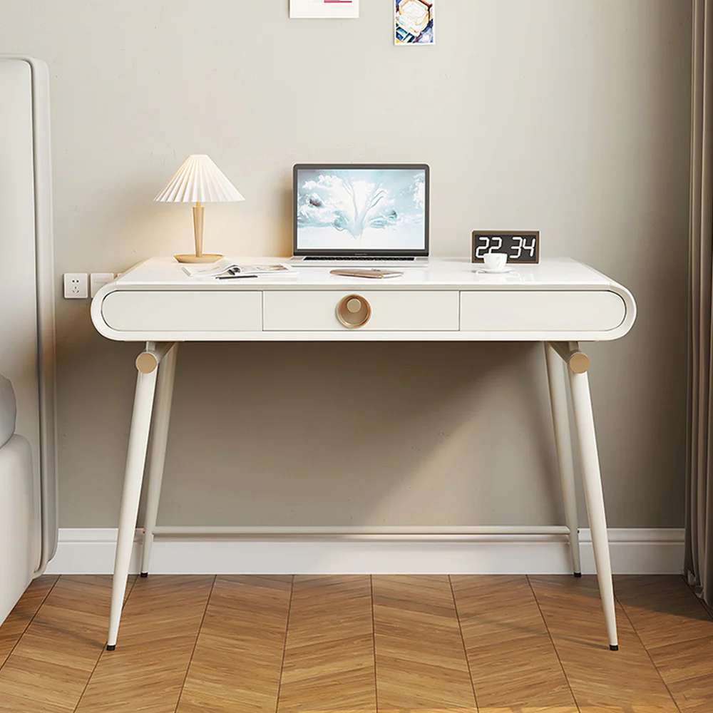 LIVARA WD1018 80/100/120cm Length Office Desk With Drawer - Image 3