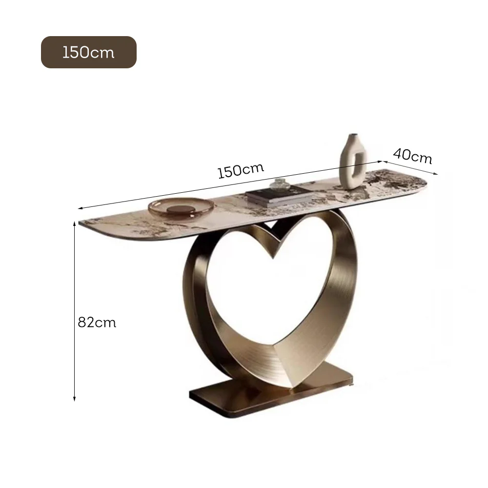 LUXORA CC1031 120/150cm Length Console Table Sintered Stone Countertop - Image 6