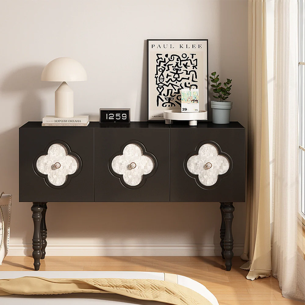 LUXORA CC1032 100/120CM French Natural Shell Decoration Sideboard - Image 2