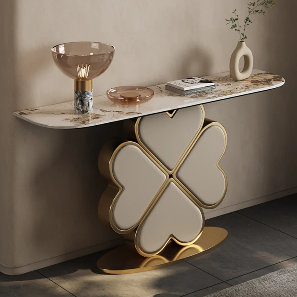 LUXORA CC1033 120/150cm Length Console Table Sintered Stone Countertop - Image 3