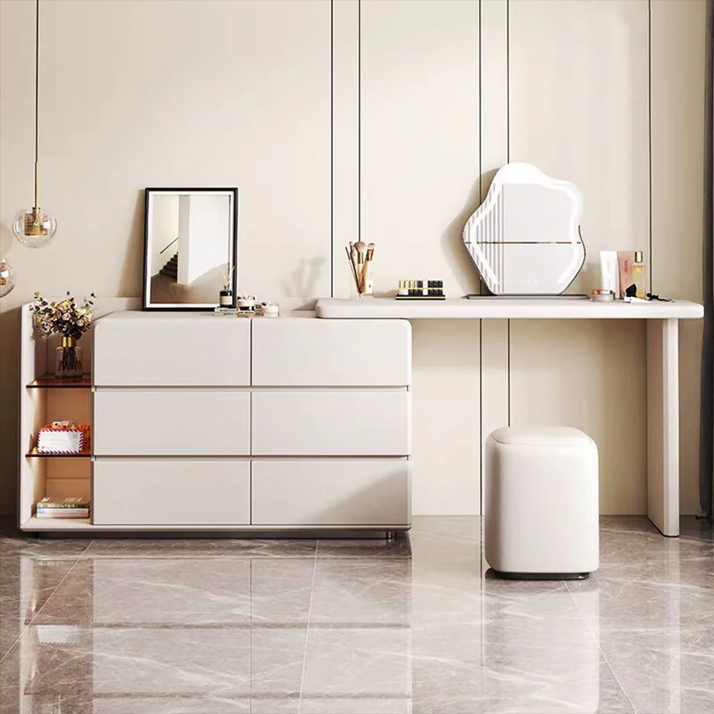 LUXORA DR1089 120cm Minimalist Solid Wood Dressing Table - Image 3