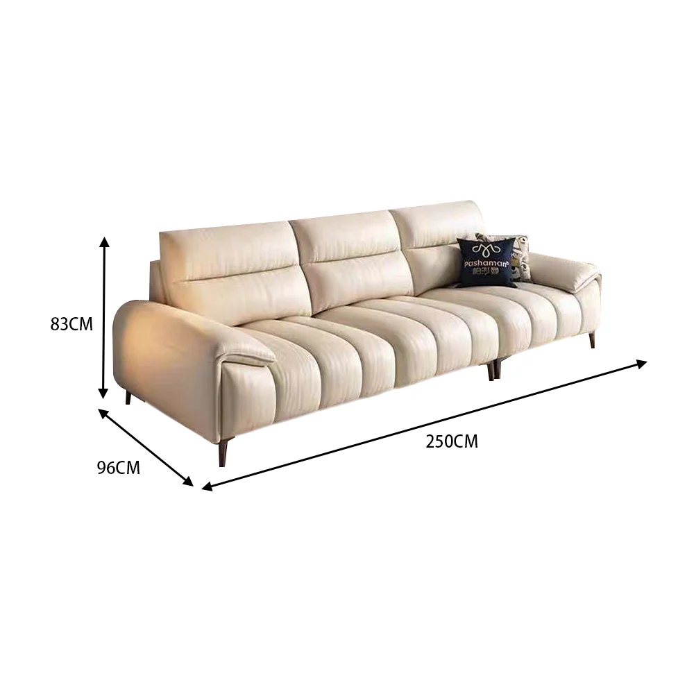 LUXORA S1448 250CM Modern Minimalist Style Imported Pine Frame Sofa - Image 5
