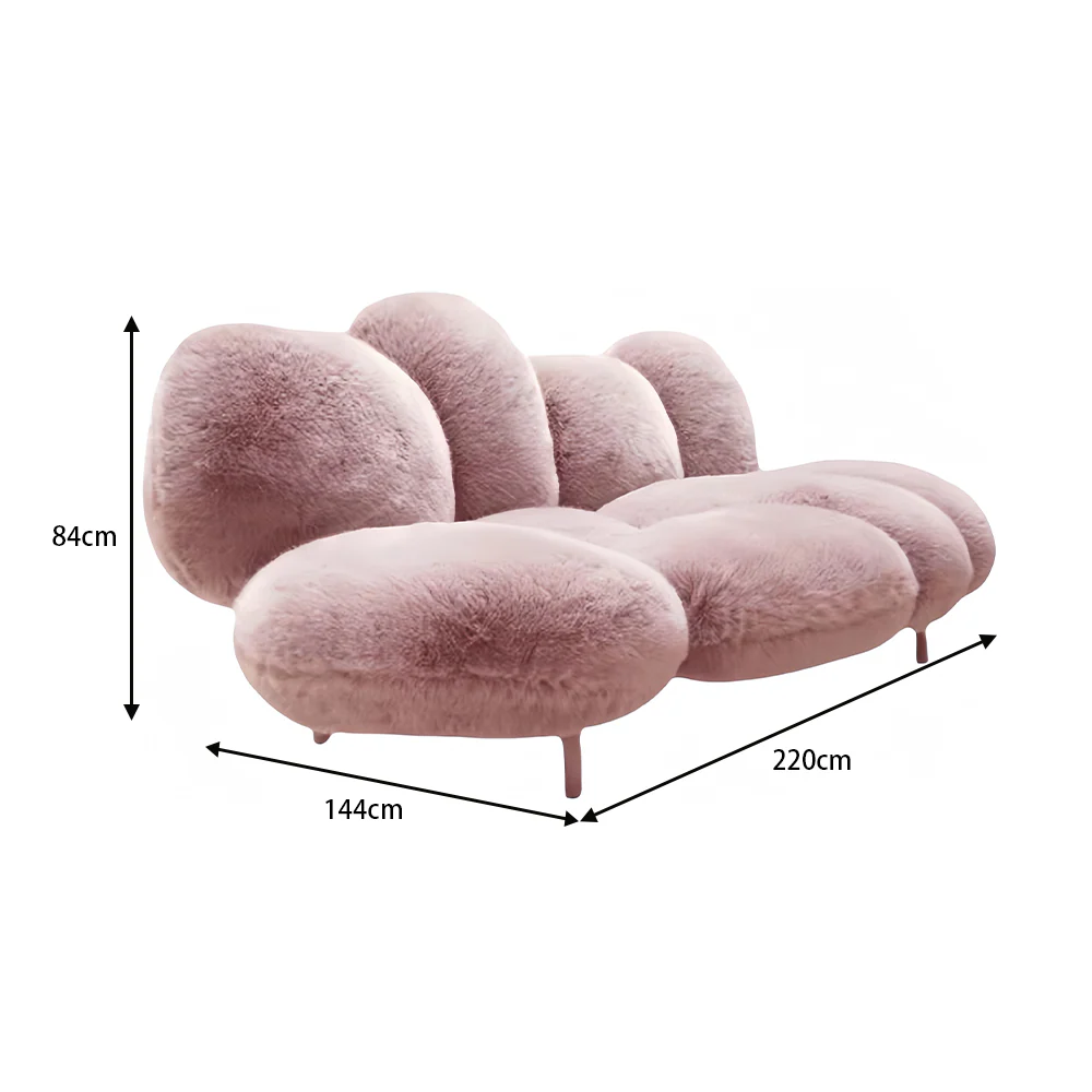 LUXORA S1485 220CM Heterosexual Modern Style Imported Pine Frame Sofa - Image 5