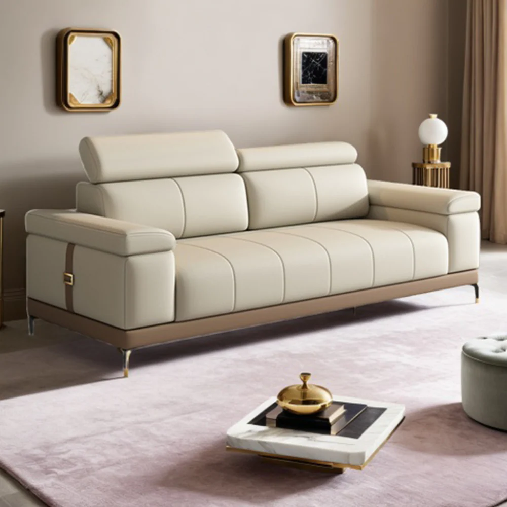 LUXORA S1499 220CM Modern Minimalist Style Imported Pine Frame Sofa - Image 3