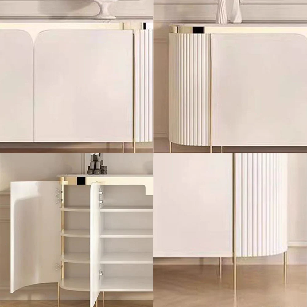 LUXORA SC1013 150CM Modern Simple Rock Slab Countertop Dining Sideboard - Image 4