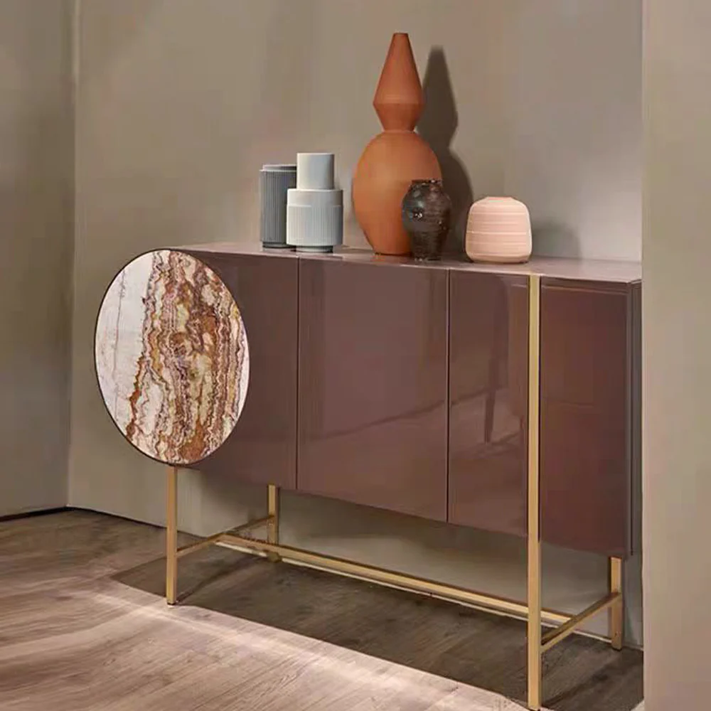 LUXORA SC1025 150CM Modern Minimalist Rock Slab Countertop Dining Sideboard - Image 3