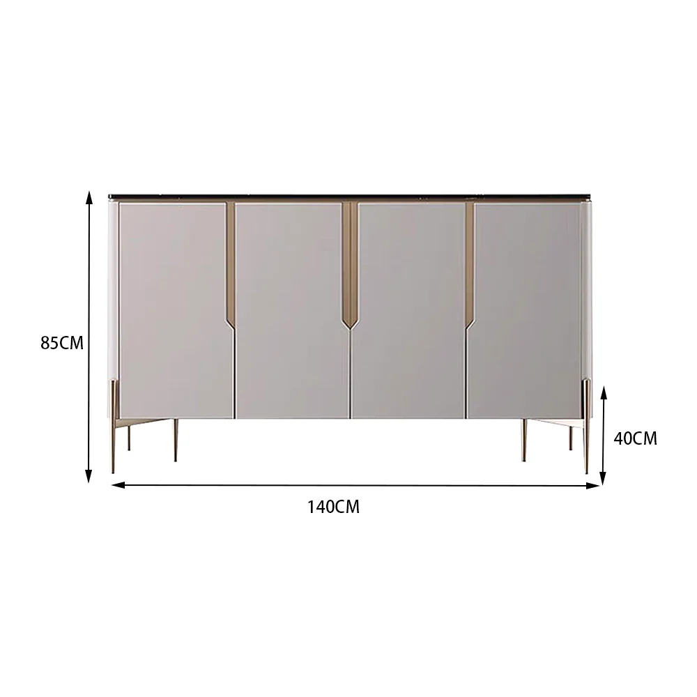 LUXORA SC1034 150CM Light Luxury Slate Countertop Sideboard - Image 5