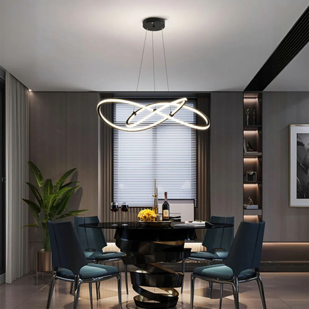 LIVARA 102W Pendant Light with Full-Spectrum Eye-Protection LED, Adjustable 1.5m Suspension & Matte Finish Moisture-Resistant Body - Image 4