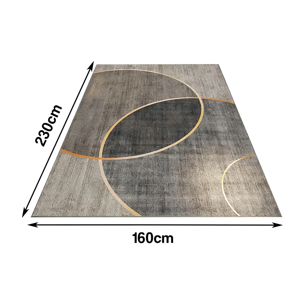 LIVARA Floor Rugs 140/160cm Soft Texture, Customizable, High-Density Weave, Stain-Resistant, Anti-Slip Backing - Image 6