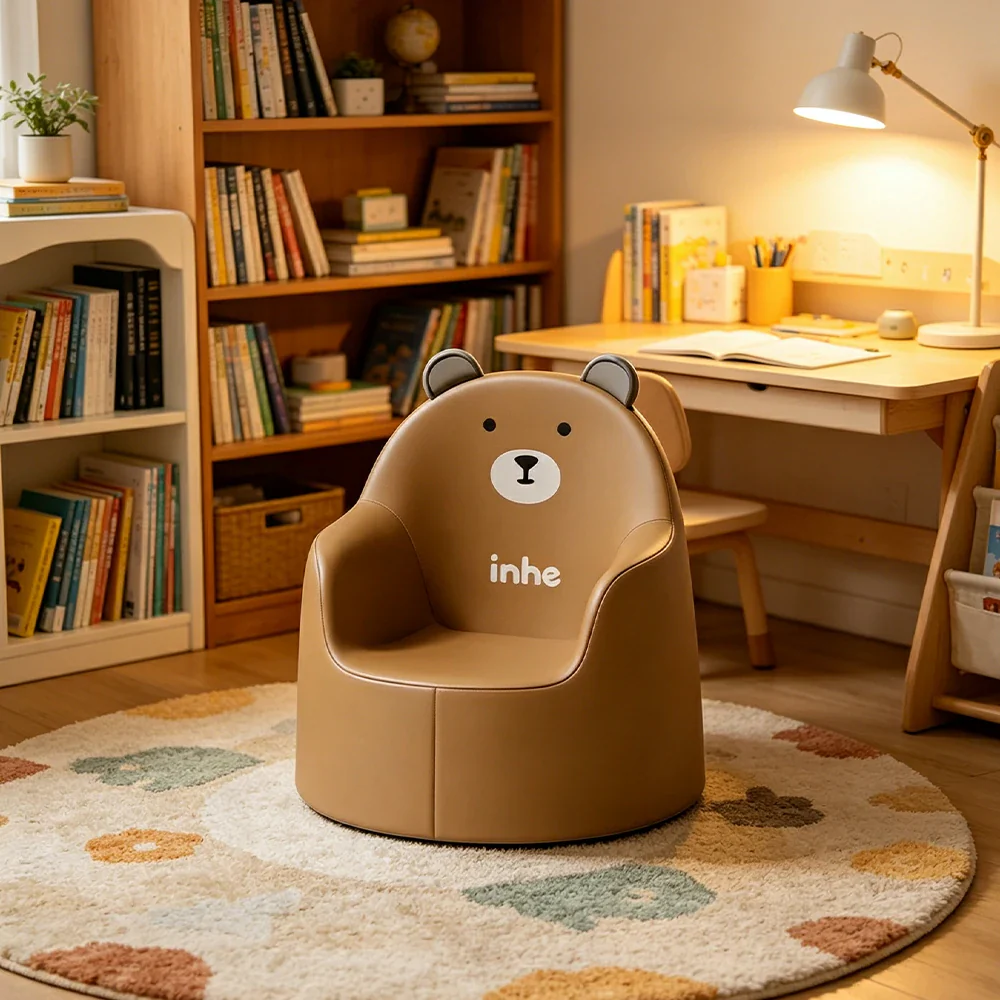 LIVARA Kids Armchair Wraparound Backrest Three-Point Support for Kids Room & Play Area - Image 5