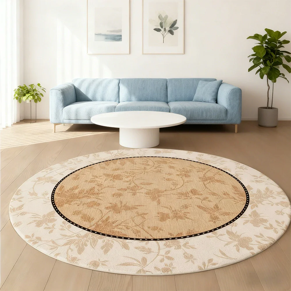 LIVARA 200cm Floor Rugs Theme Serene Floral Garden Water Resistant Soft Surface High Density Woven Construction Non Slip Backing Easy Care - Image 4