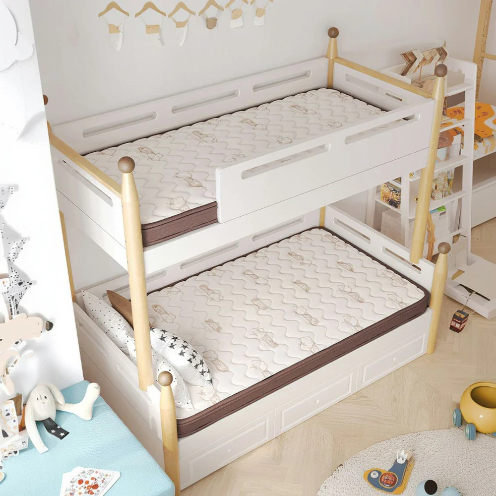 LIVARA Latex Coir Mattress 120/150/180cm - 8cm Thick, Resilient Support, Antibacterial, Breathable Cotton Surface, Safe Rounded Corners - Image 4