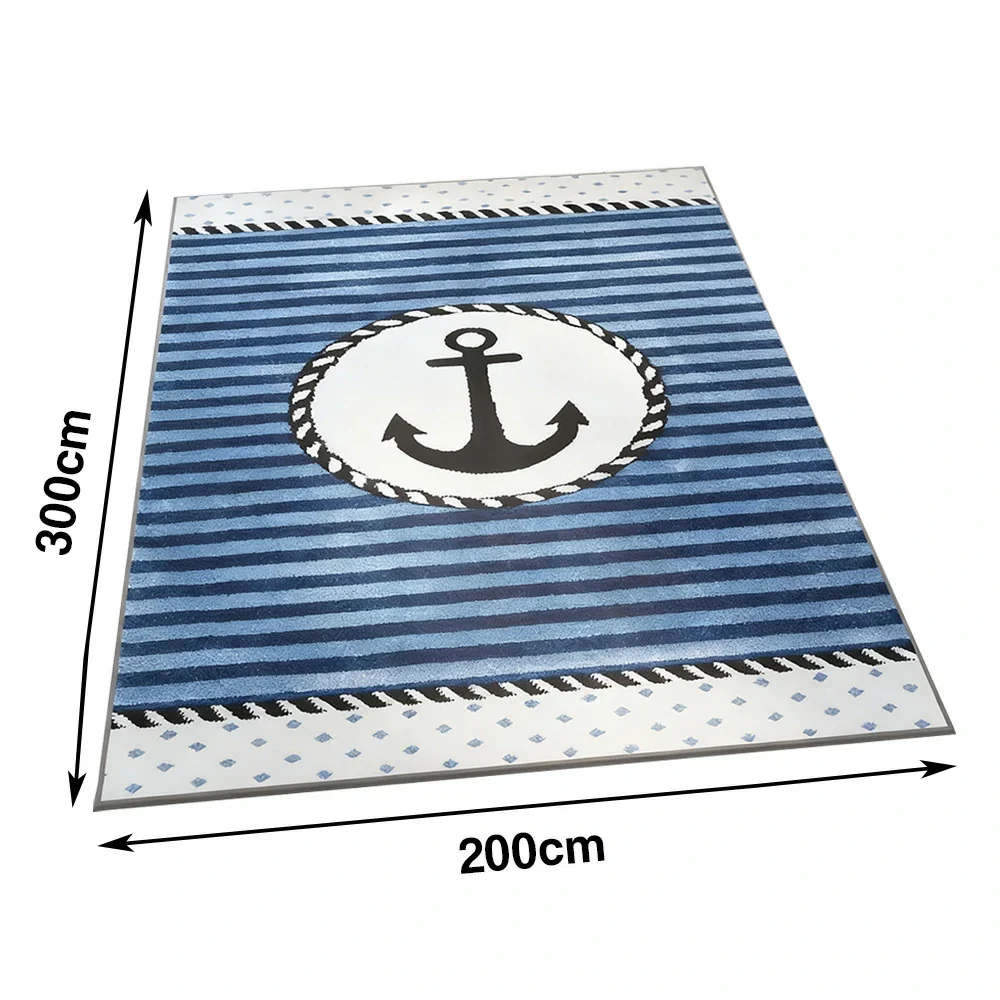 LIVARA Floor Rugs 160/200cm - featuring soft and smooth Belgian velvet surface, durable short-pile design that’s easy to clean, and a strong anti-slip backing ideal for living rooms and bedrooms - Image 6
