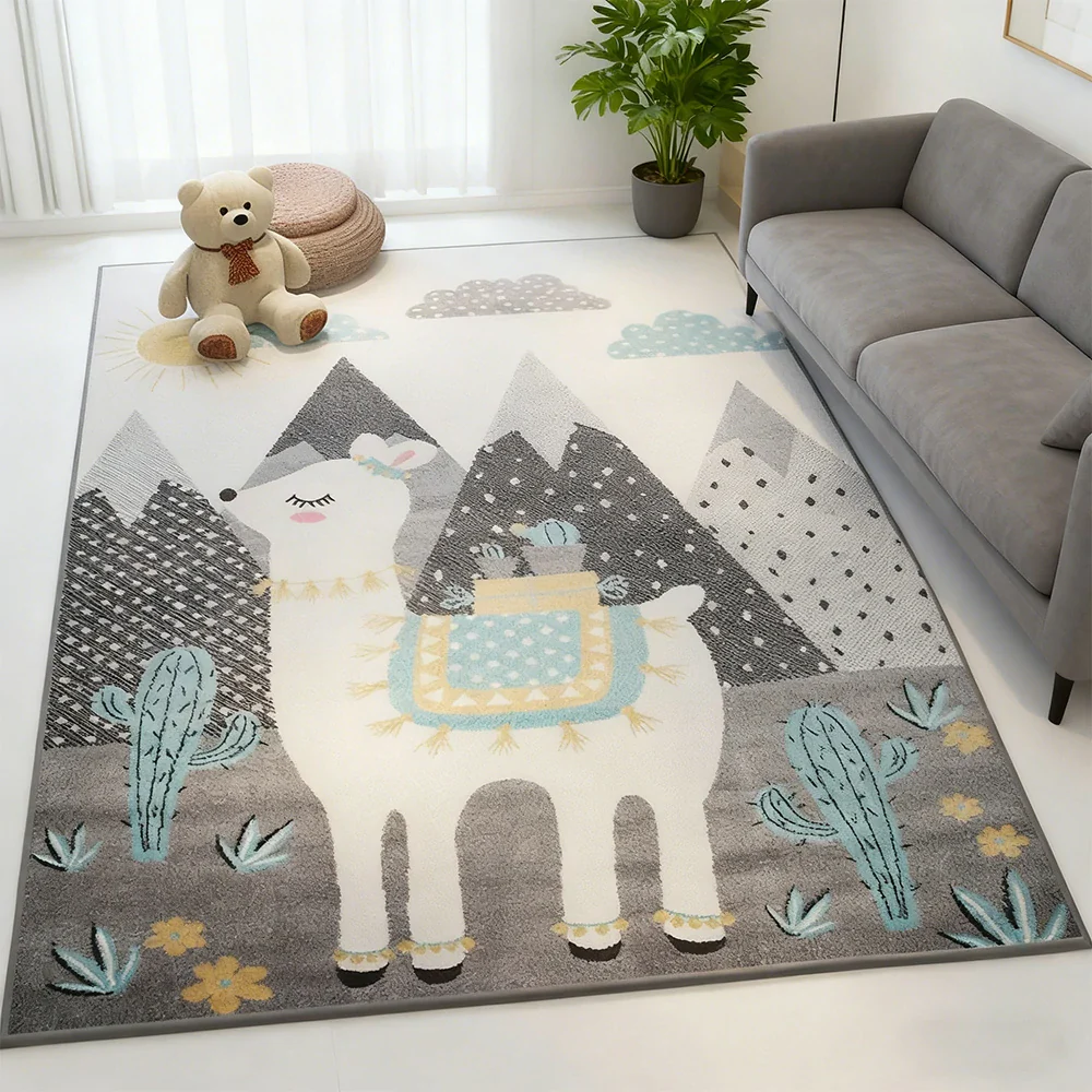 LIVARA Floor Rugs 160/200cm - designed for comfort with soft Belgian velvet, high-density short-pile that hides dust easily, and a non-slip rubber back safe for timber and tile floors - Image 4