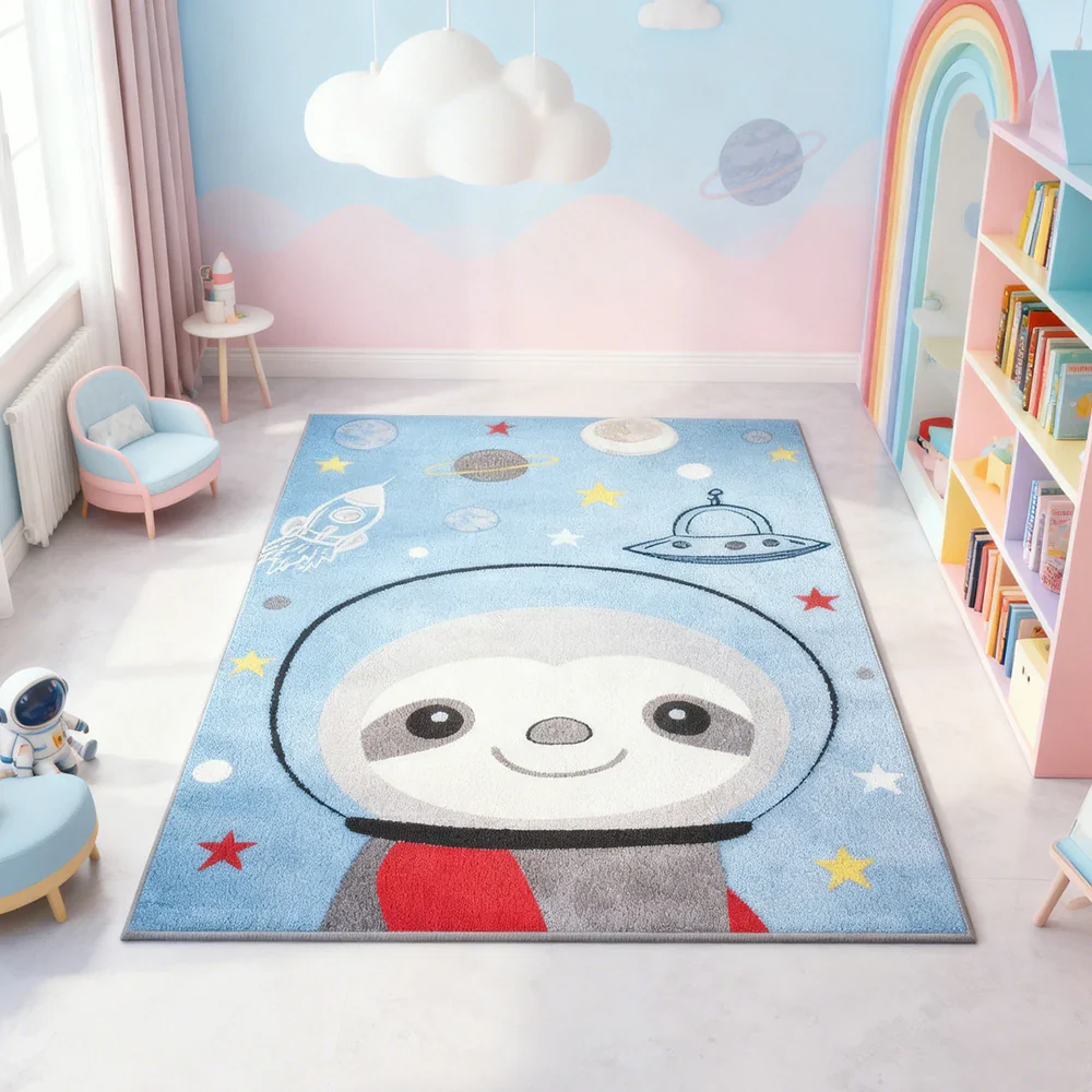 LIVARA Floor Rugs 160/200cm - combining soft Belgian velvet texture with hand-finished edges and a secure anti-slip rubber base that protects floors while boosting comfort - Image 4