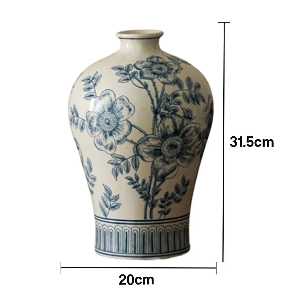 LIVARA Ceramic Vase Decor Display Matte Ceramic “Moon Serenity” Handcrafted Art Form - Image 5