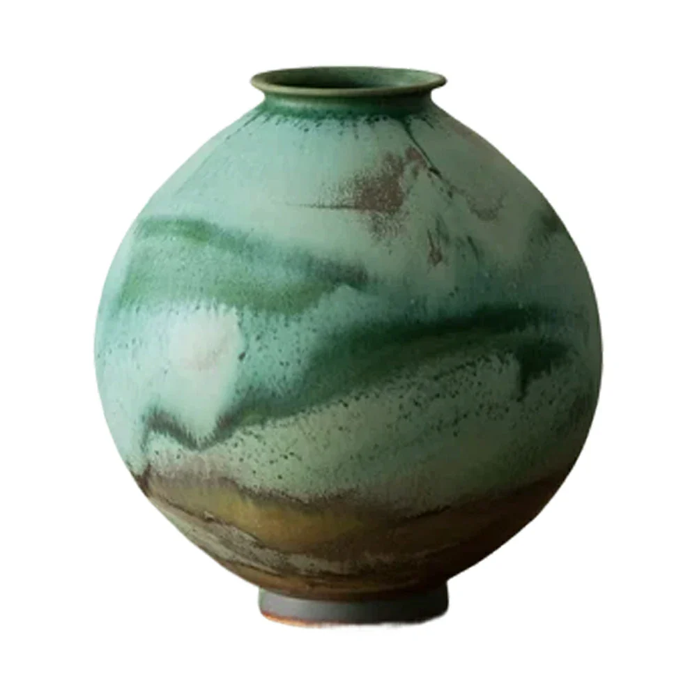 LIVARA Ceramic Vase Decor Display Matte Ceramic âRising to Successâ Handcrafted Artistic Design
