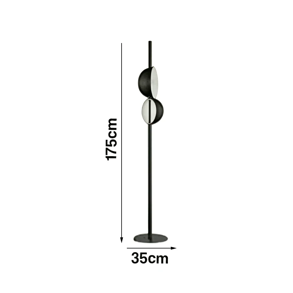 LIVARA XS-4 Floor Lamp with Soft Ambient Lighting Iron Frame and Stable Base for Modern Home Decor - Image 5