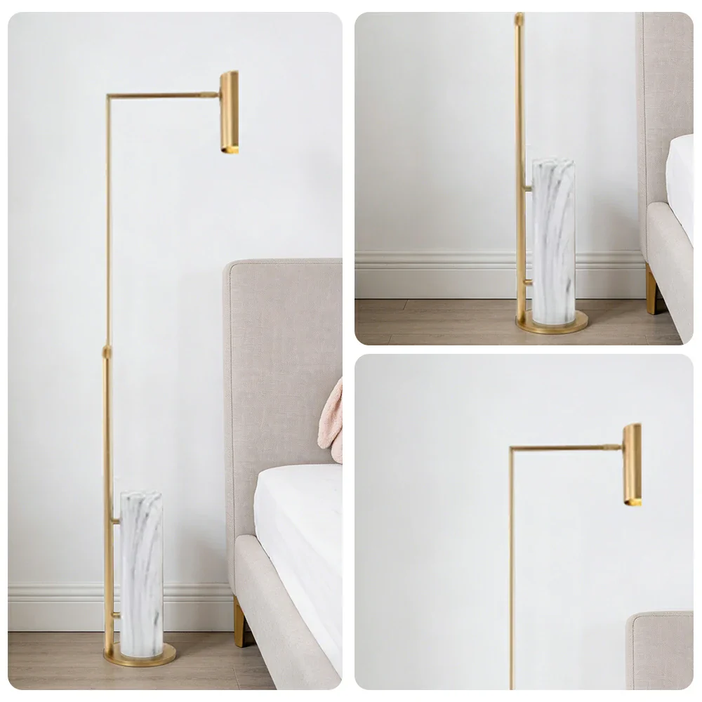 LIVARA XS-11 Floor Lamp with Soft Ambient Lighting Iron Frame and Stable Base for Modern Home Decor - Image 3