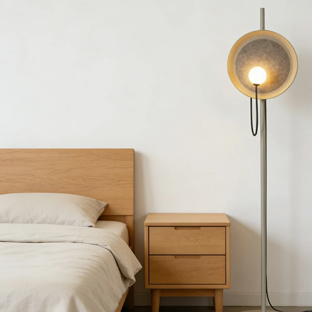 LIVARA XS-30 Floor Lamp with Soft Ambient Lighting Iron Frame and Stable Base for Modern Home Decor - Image 2