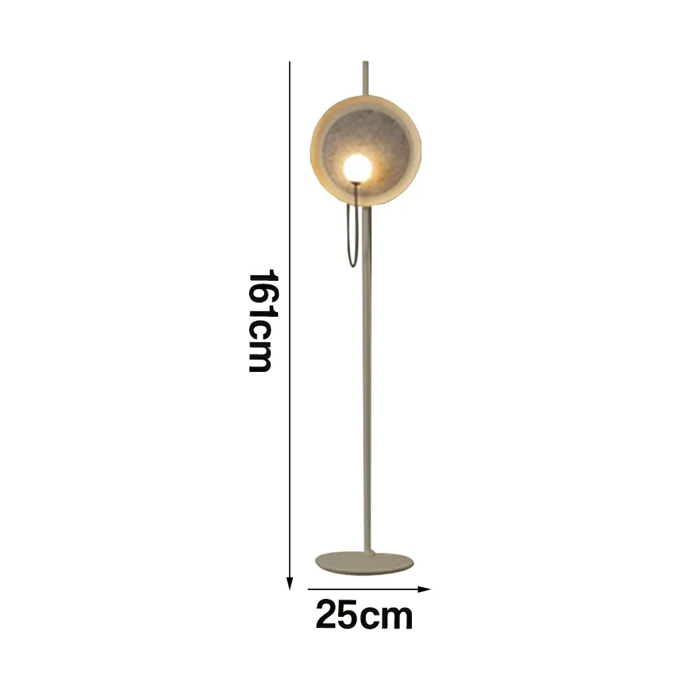 LIVARA XS-30 Floor Lamp with Soft Ambient Lighting Iron Frame and Stable Base for Modern Home Decor - Image 5