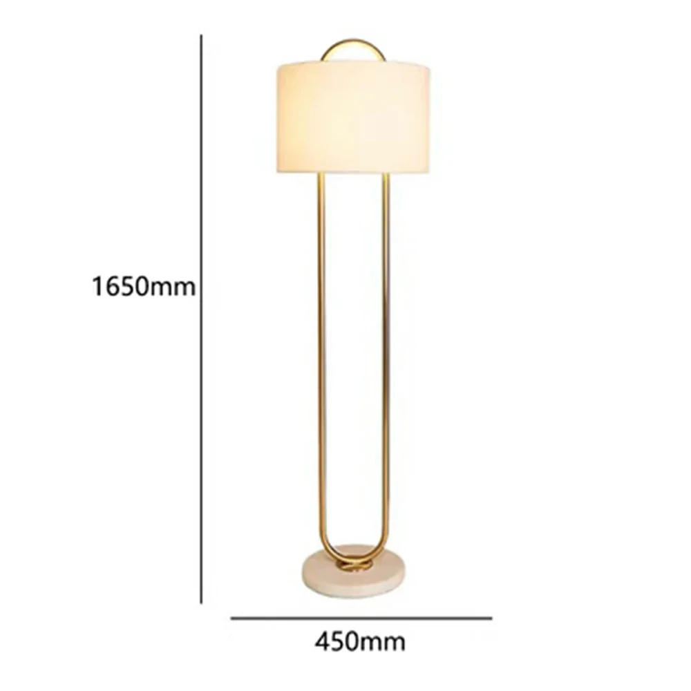 LIVARA XS-36 Floor Lamp with Soft Ambient Lighting Iron Frame and Stable Base for Modern Home Decor - Image 5