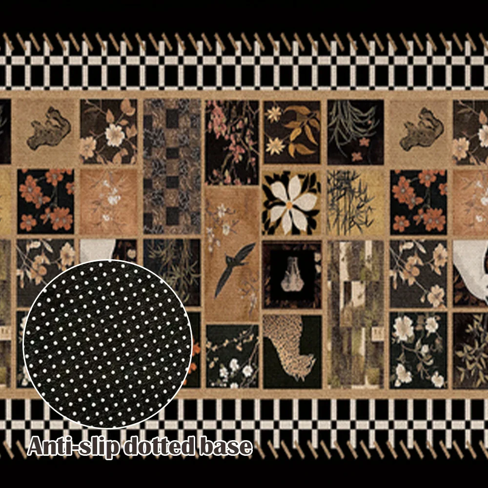 LIVARA 160/300cm Floor Rugs Theme Pattern Narrative Anti Slip Easy Clean High Density Short Pile Fabric Stain Resistant Low Maintenance - Image 3