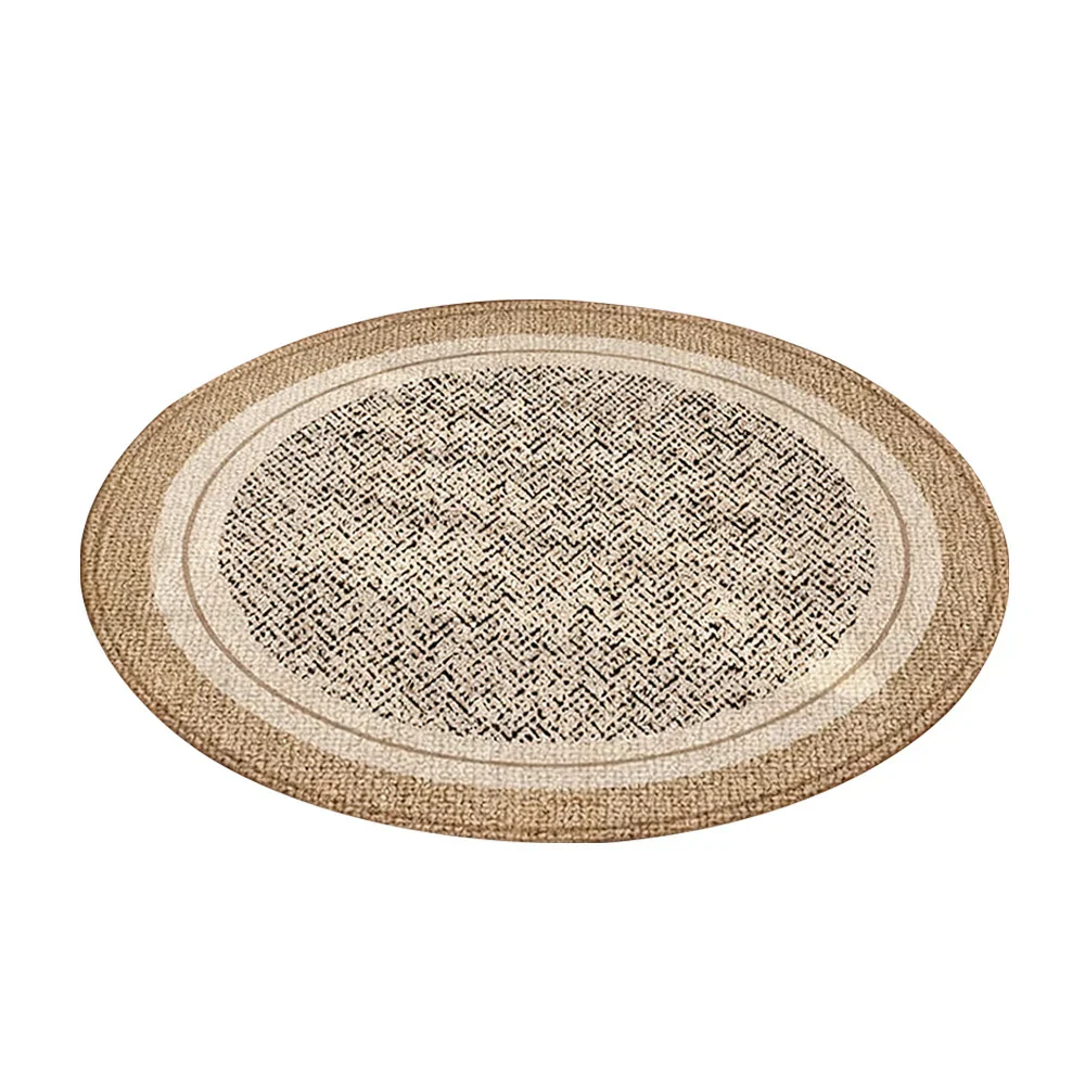 LIVARA 160/200cm Floor Rugs Theme Mist Silence Soft Touch Anti Slip Belgian Velvet Loop Pile Fade Resistant Durable Edge Binding