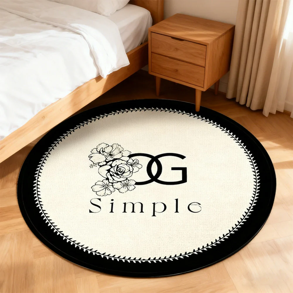 LIVARA 160/200cm Floor Rugs Theme Petite Floral Cluster Soft Touch Anti Slip Belgian Velvet Loop Pile Fade Resistant Durable Edge Binding - Image 2