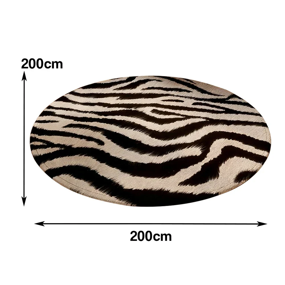 LIVARA 160/200cm Floor Rugs Theme Ink Pattern Mirage Soft Touch Anti Slip Belgian Velvet Loop Pile Fade Resistant Durable Edge Binding - Image 6