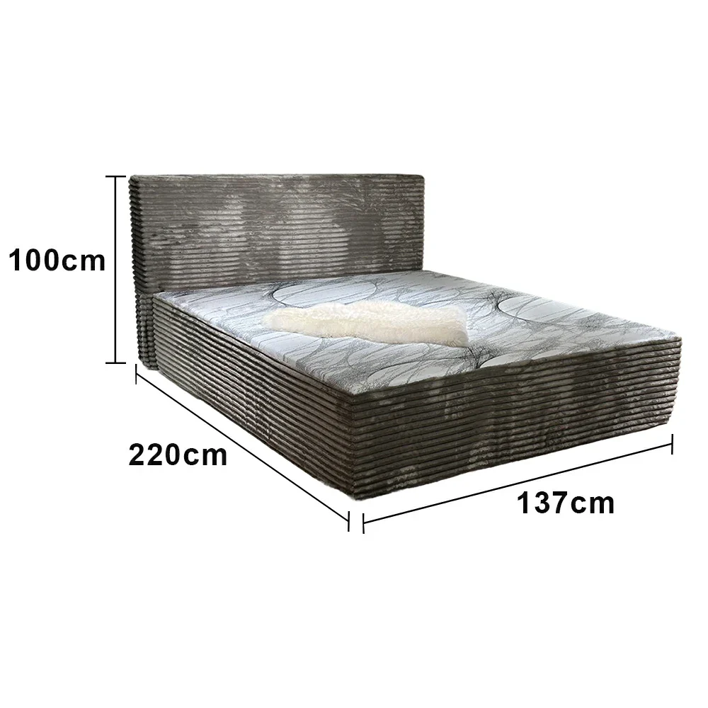 LUXORA B605 Minimalist Bed - High-Resilience Support System, Eco-Friendly Breathable Materials, Noise-Reduced Structure - Image 5