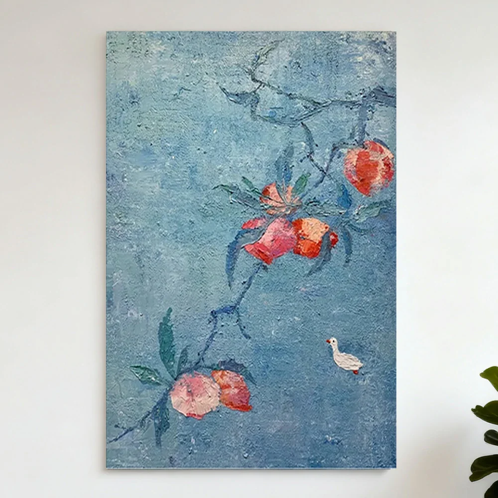 LUXORA Hand-Painted Oil Painting 90/120/180cm - Elegant Hand-Painted Canvas Art in Soft Neutrals for Refined and Clean Spaces - Image 3