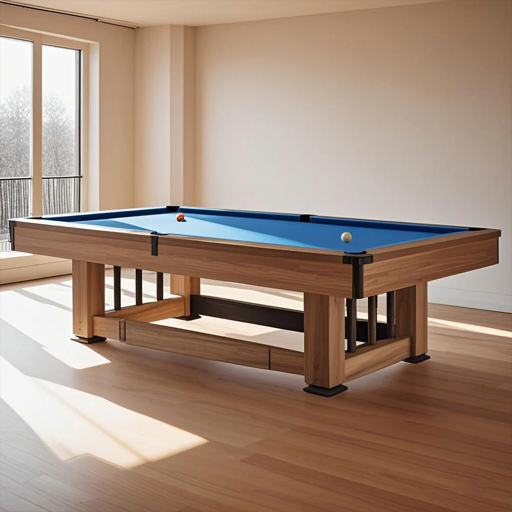 CUETIQ P054 7FT MDF Pool Table Billiard Table Wood Color - Image 3