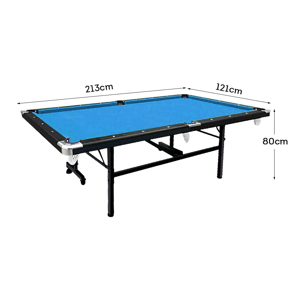CUETIQ 7FT Foldable Pool Table Billiard Table Free Accessory For Small Room - Image 10