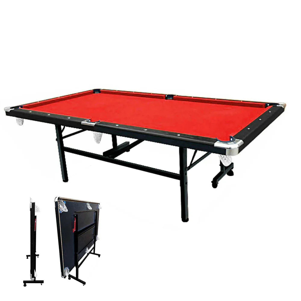 CUETIQ 7FT Foldable Pool Table Billiard Table Free Accessory For Small Room - Image 16