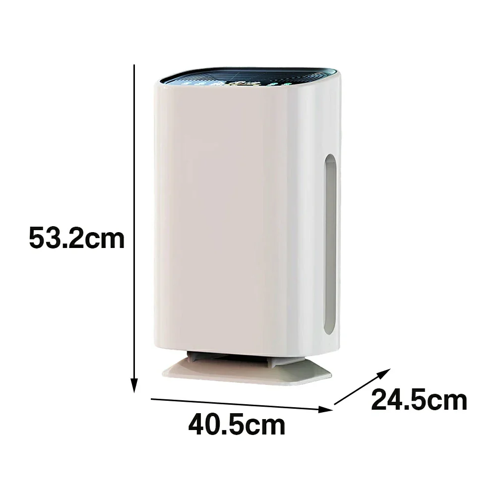 NEVORA High Performance Air Purifier - Formaldehyde Reduction, Large Area Coverage, Low Noise - White - Image 5