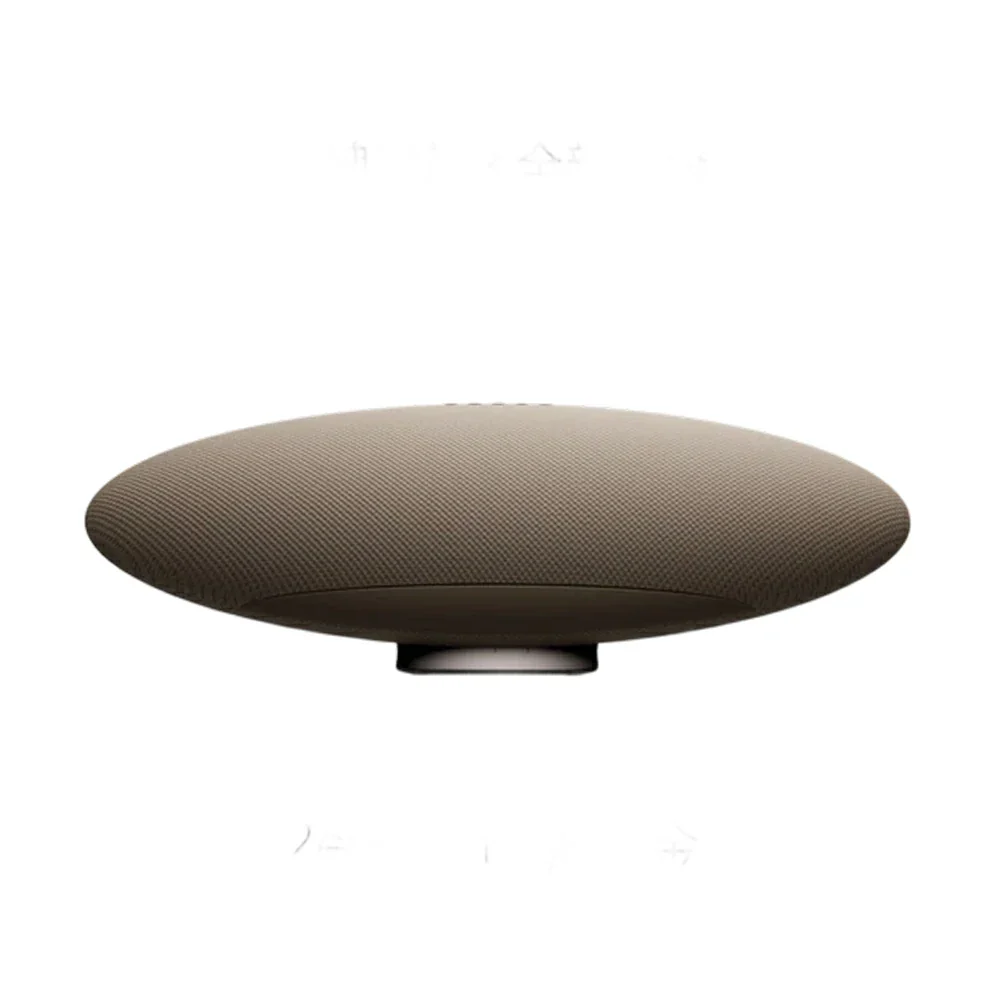 NEVORA Hi Res Bluetooth Speaker 96kHz 24bit Multi Channel Audio Dual Tweeter RGB Lighting Design - Gold