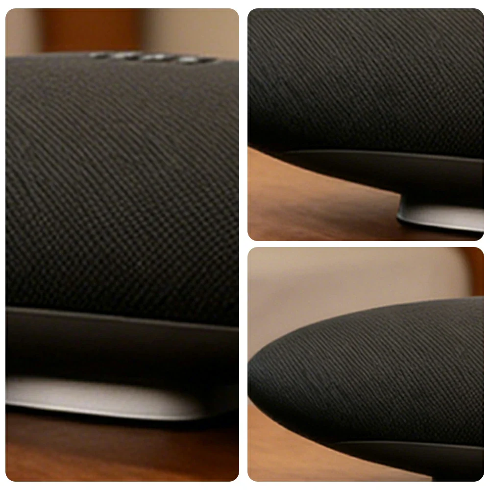 NEVORA Hi Res Bluetooth Speaker 96kHz 24bit Multi Channel Audio Dual Tweeter RGB Lighting Design - Grey - Image 3