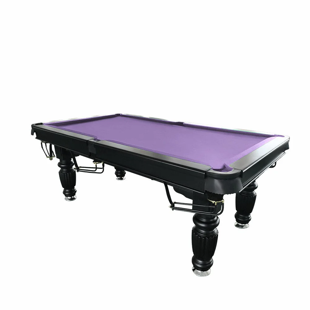 QUESLA 7FT Pool Table 2025 Model - Classic Slate Design Upgraded with Reinforced Legs & Pro Ball Nets - Professional Billiard Table, Solid Timber Black Frame - Image 14