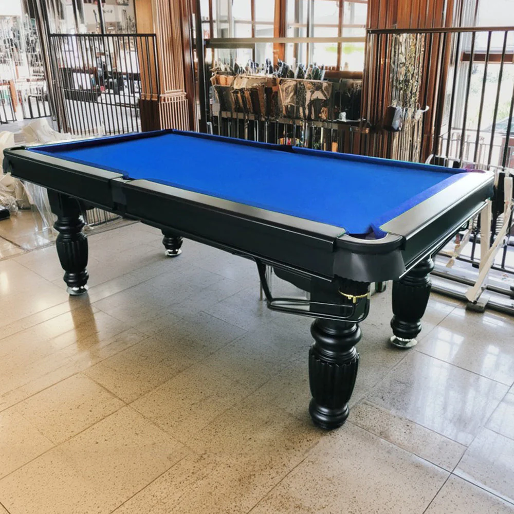 QUESLA 7FT Pool Table 2025 Model - Classic Slate Design Upgraded with Reinforced Legs & Pro Ball Nets - Professional Billiard Table, Solid Timber Black Frame - Image 15