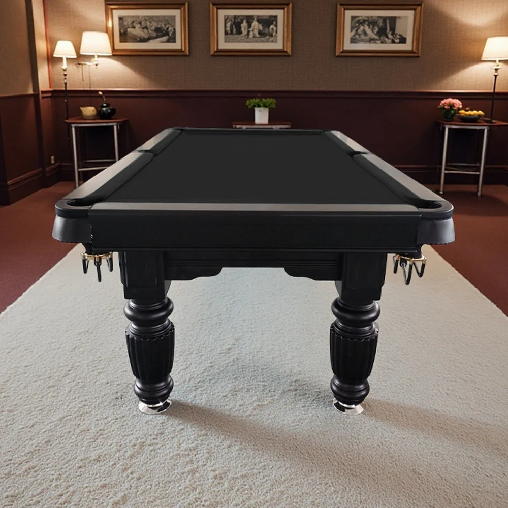 QUESLA 7FT Pool Table 2025 Model - Classic Slate Design Upgraded with Reinforced Legs & Pro Ball Nets - Professional Billiard Table, Solid Timber Black Frame - Image 27