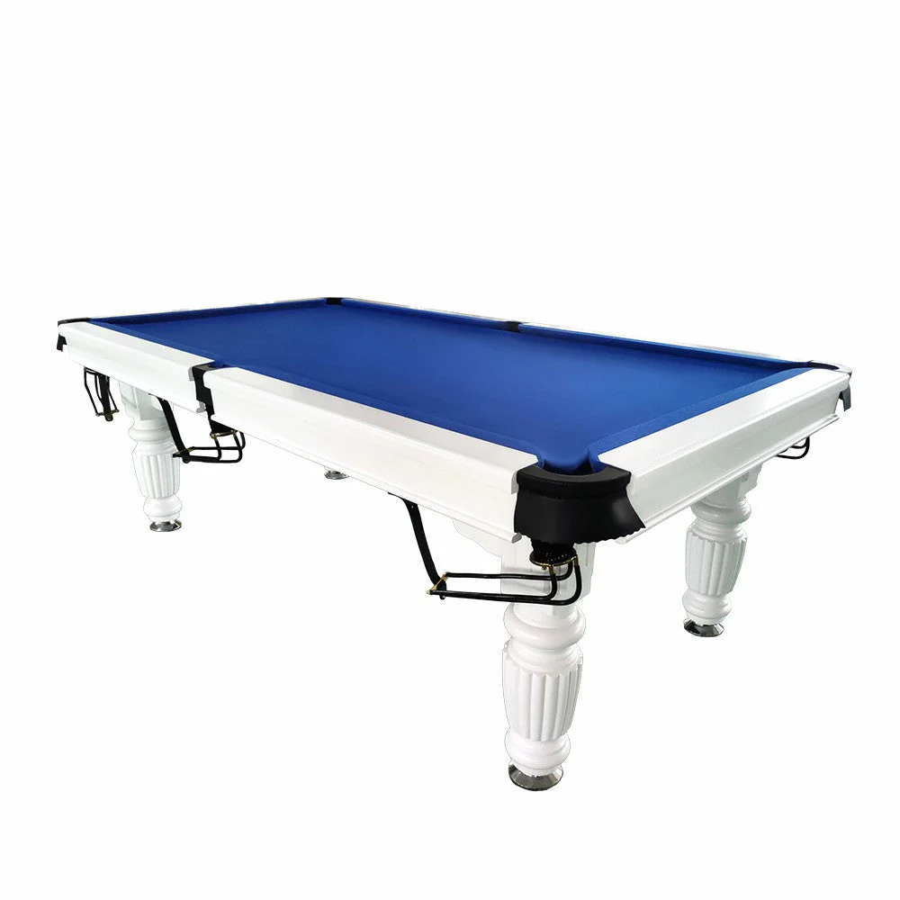 QUESLA 7FT Pool Table 2025 Model - Classic Slate Design Upgraded with Reinforced Legs & Pro Ball Nets - Professional Billiard Table, Solid Timber White Frame - Image 16