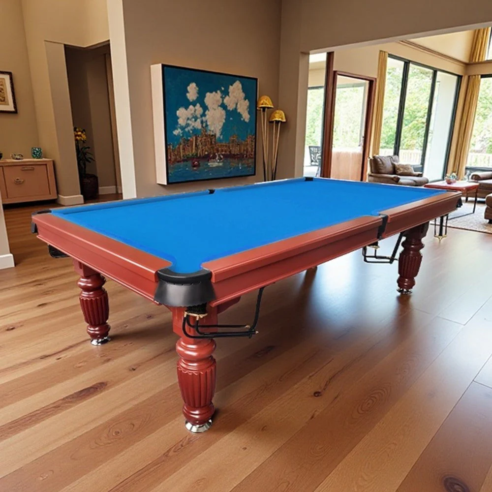 QUESLA 7FT Pool Table 2025 Model - Classic Slate Design Upgraded with Reinforced Legs & Pro Ball Nets - Professional Billiard Table, Solid Timber Walnut Frame - Image 20